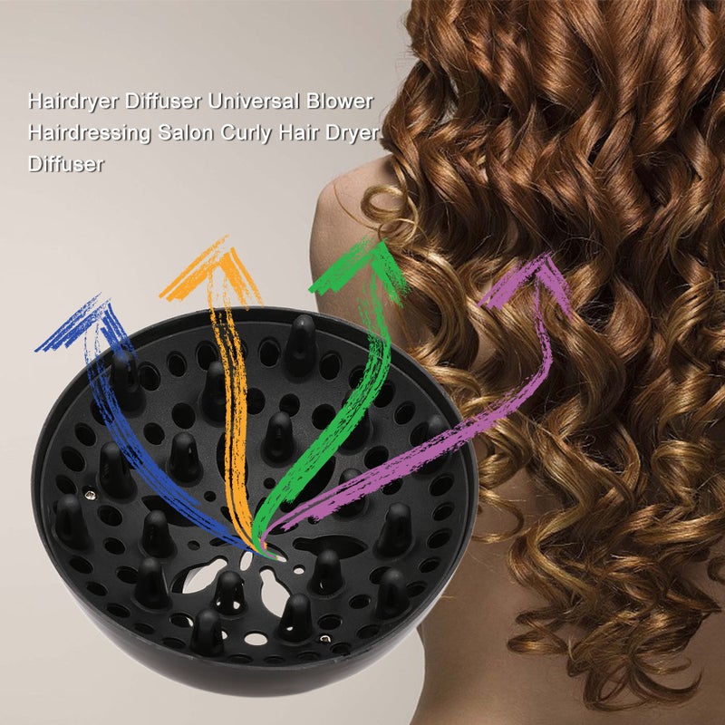 Universal Hairdryer Blower Black 0.062kg - Image 3